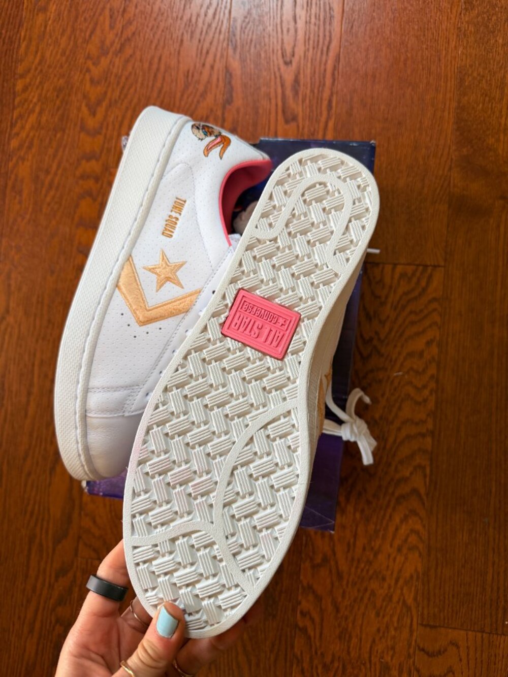 Converse x Space Jam Pro Leather Lola 172481C Women’s 11.5 Men's 10, New In Box - Picture 5 of 7